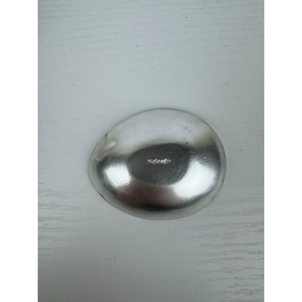 DEMDACO Wishnest Bird Egg Nest Trinket Box Hand Sculpted Mothers Day Gift Silver